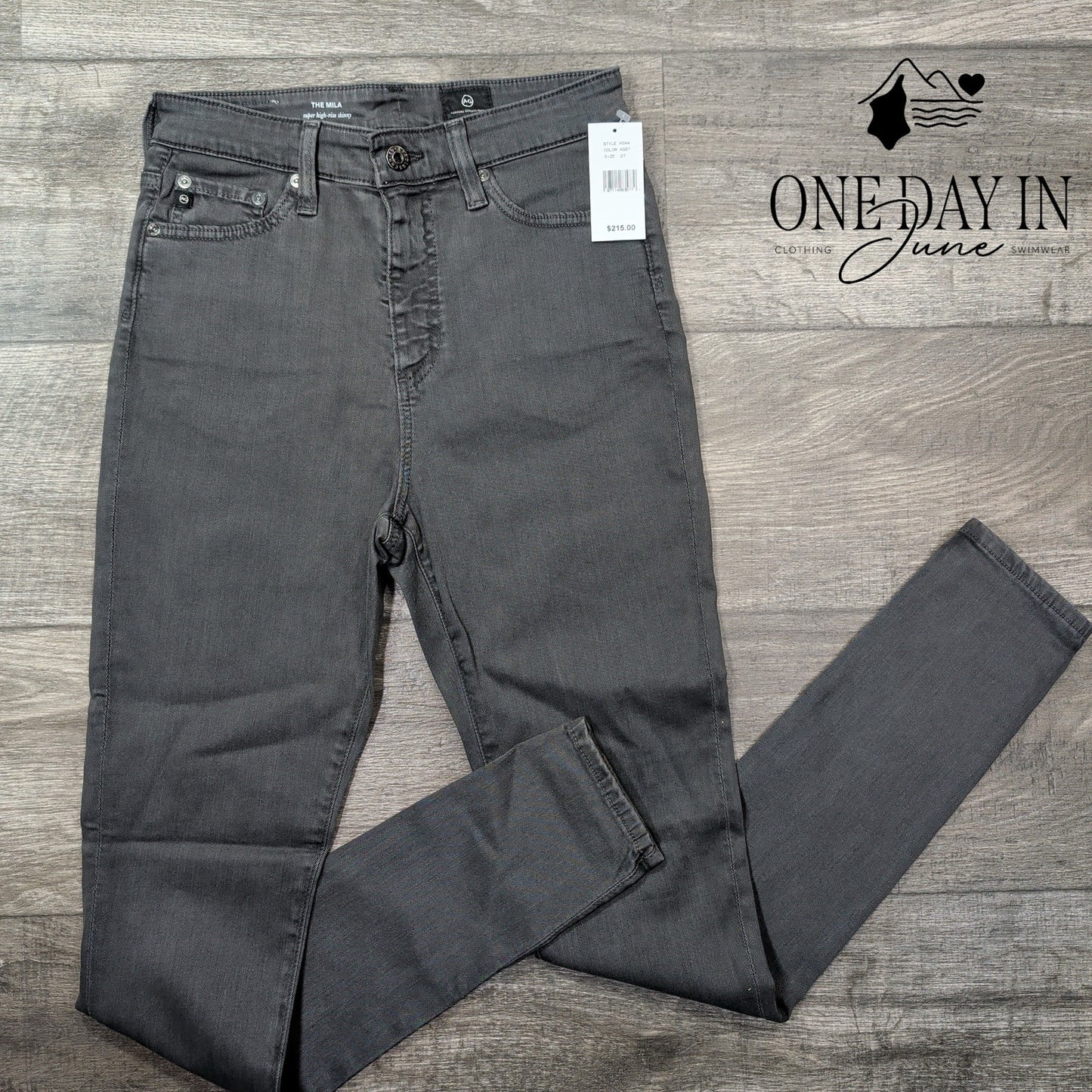 AG Adriano Goldschmied Mila Jeans High Rise Skinny Stretch NWT $215 Size 4 (27)