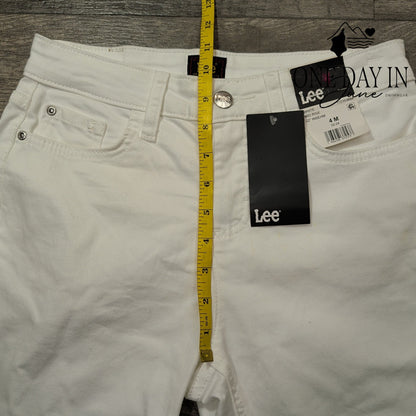 Lee Mid Rise Crop Jeans Size 4