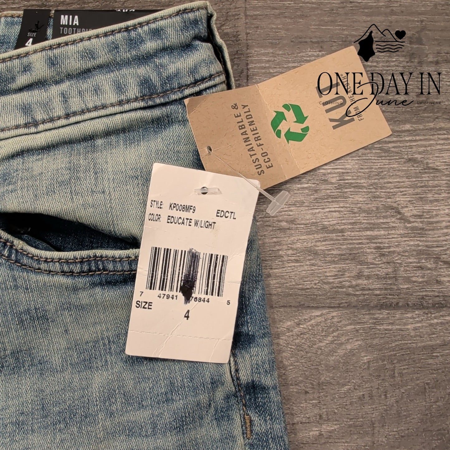 Kut from the Kloth Mia Toothpick Skinny Jeans Size 4