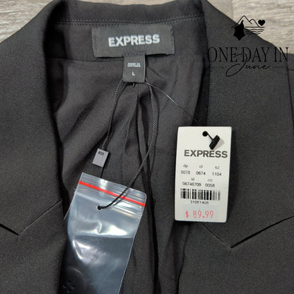 Express One Button Blazer Size L