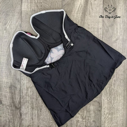 Curvy Kate Standard Tropicana Bandeau Tankini Top Swimsuit Size 34DDD