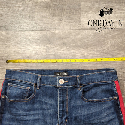 Express Denim Mini Skirt Size 10