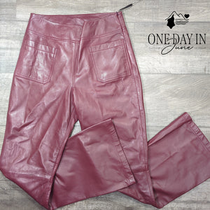 Bod & Christensen Stream Leather Bootcut Oxblood Genuine Leather NWT Size 8