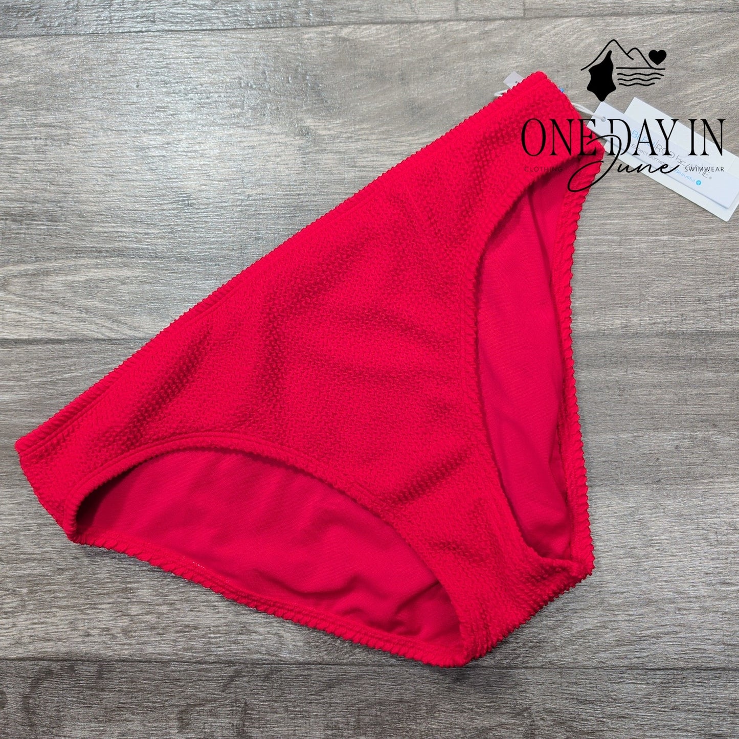 Bleu Rod Beattie Textured Bikini Bottom Size 10