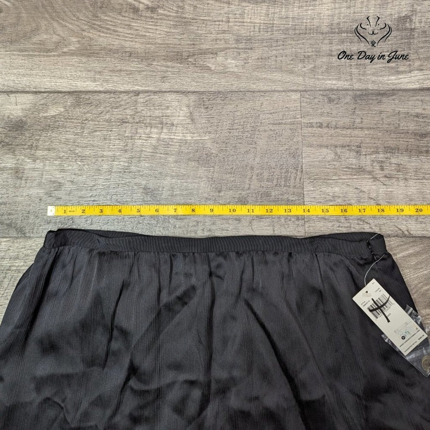 Dana Buchman Silk Beaded Lined Skirt Size 16