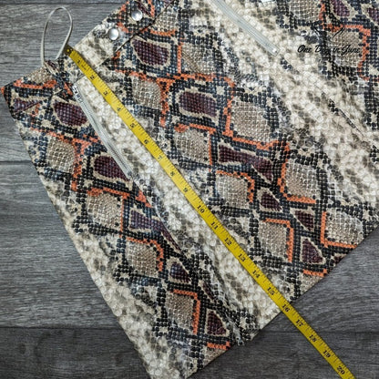 Altar'd State Snake Skin Mini Skirt Size M