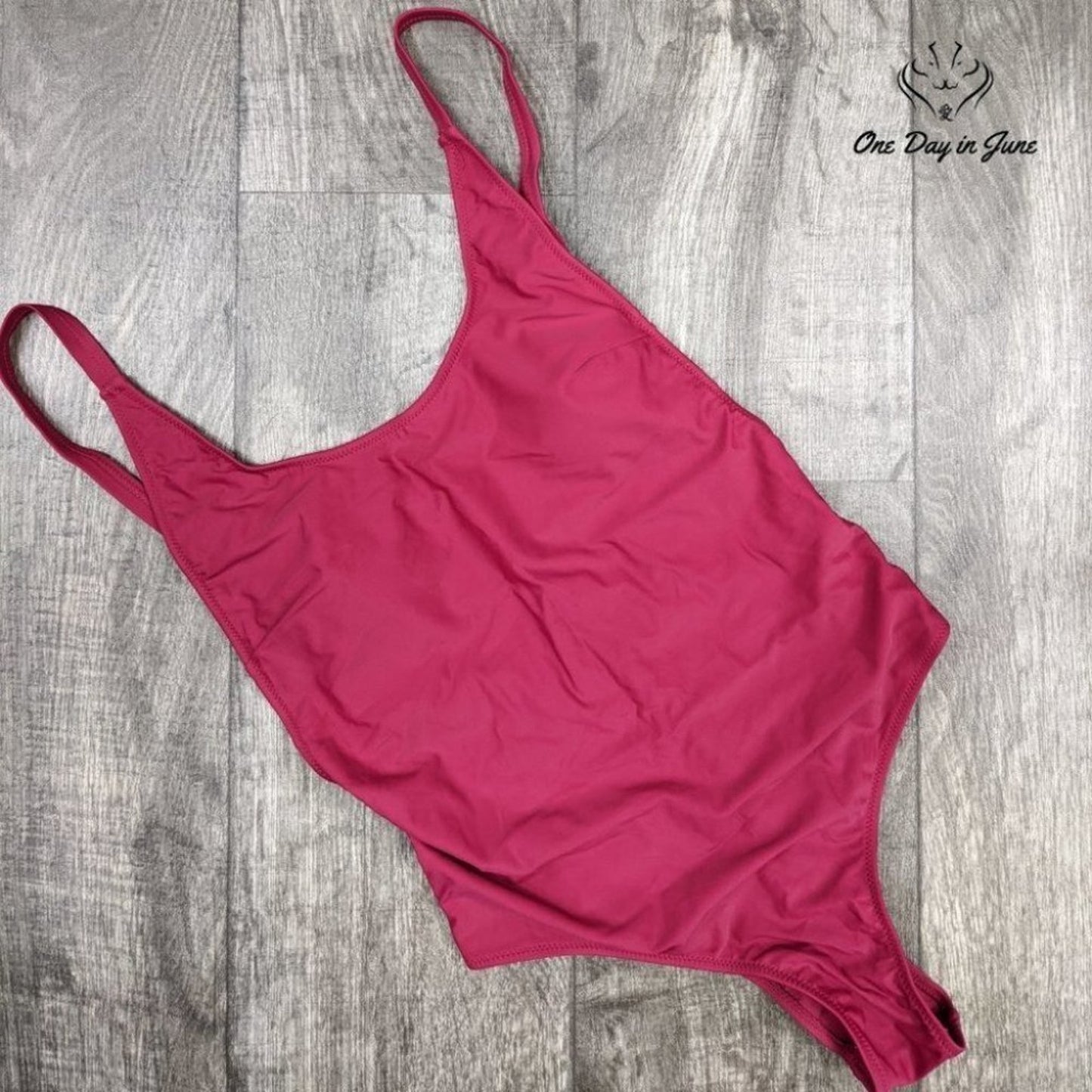 Prettygarden U Neck One Piece Swimsuit Size S