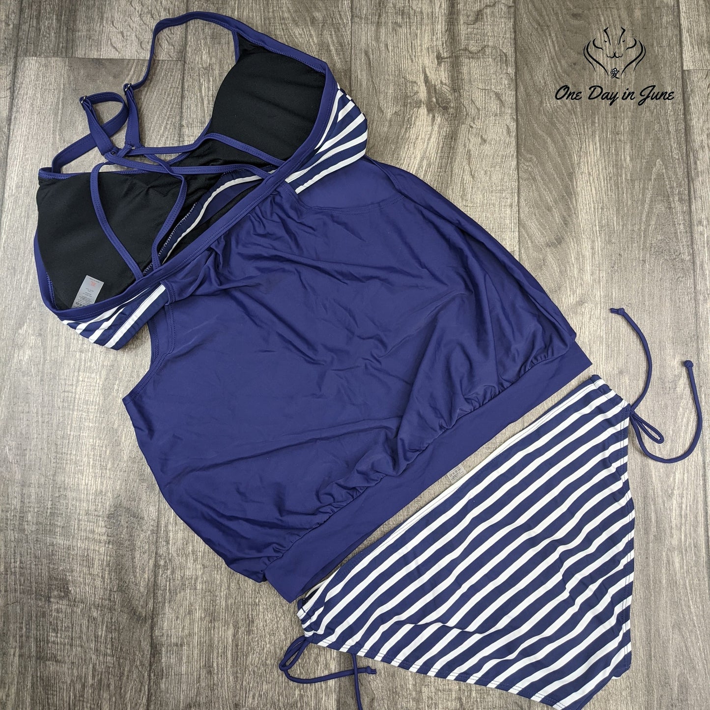 Dokotoo Double Up Tankini Size XL