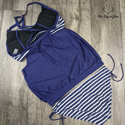 Dokotoo Double Up Tankini Size XL