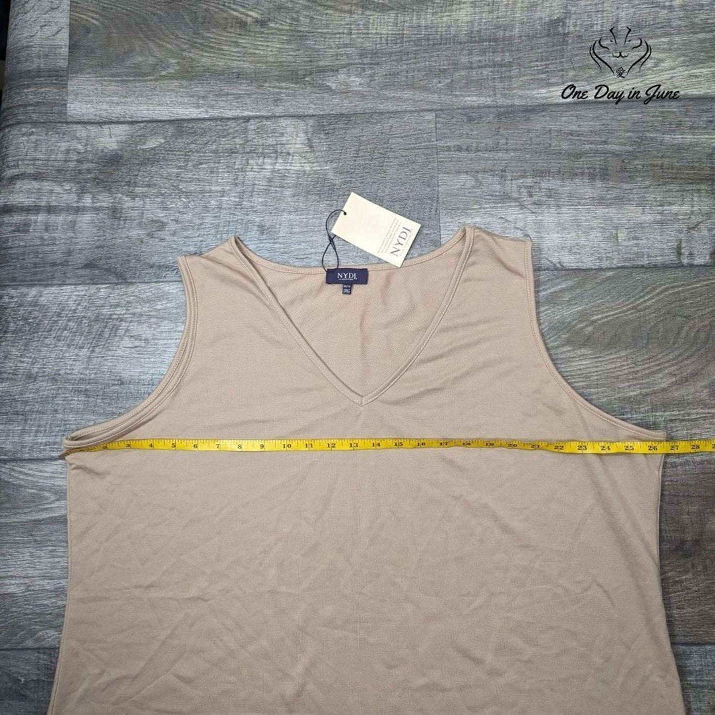 Not Your Daughter's Jeans Plus Size Super Soft Tank Top Size 0X/1X
