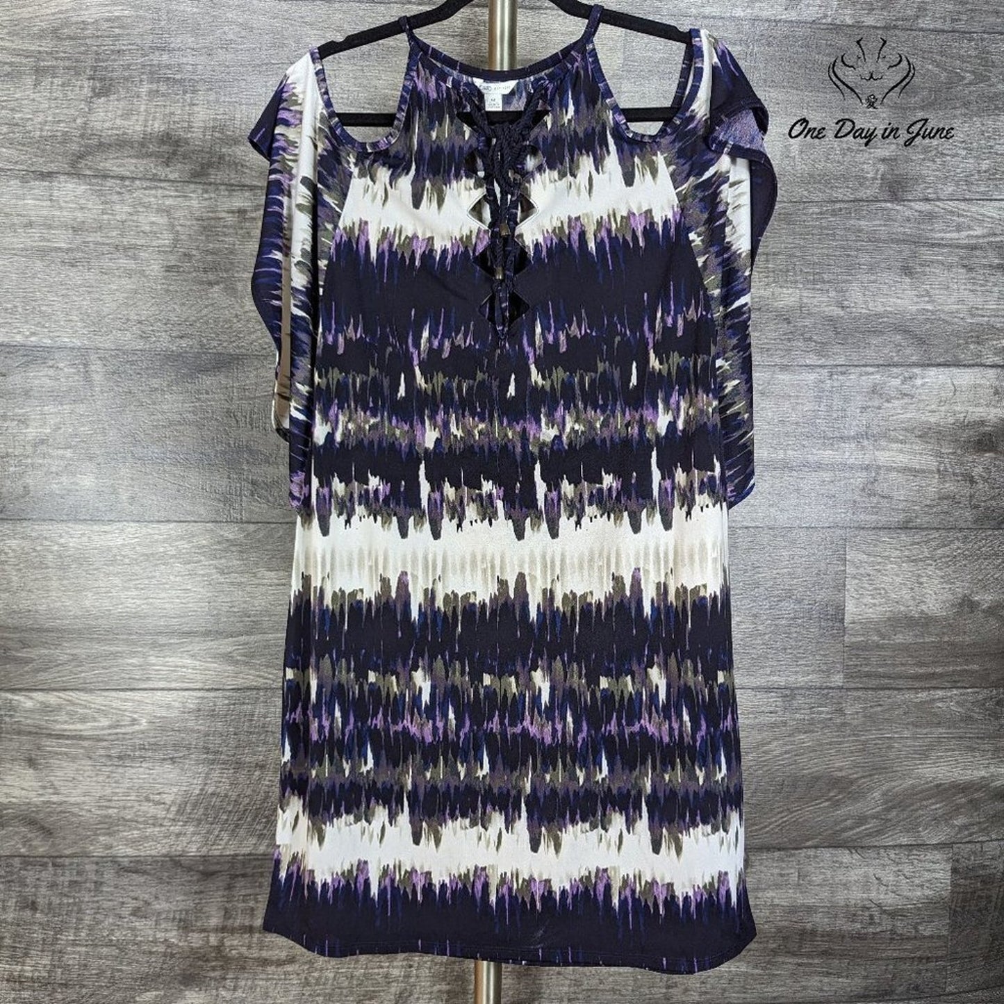 Cato Cold Shoulder Mini Dress Size M