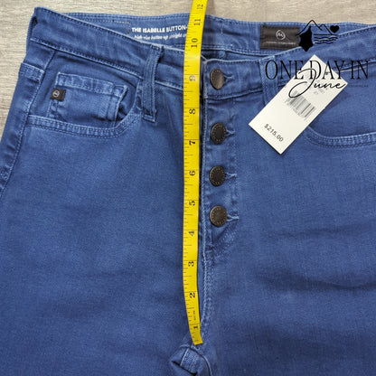 AG Adriano Goldschmied The Isabelle Button Up Jeans Size 27 (4)
