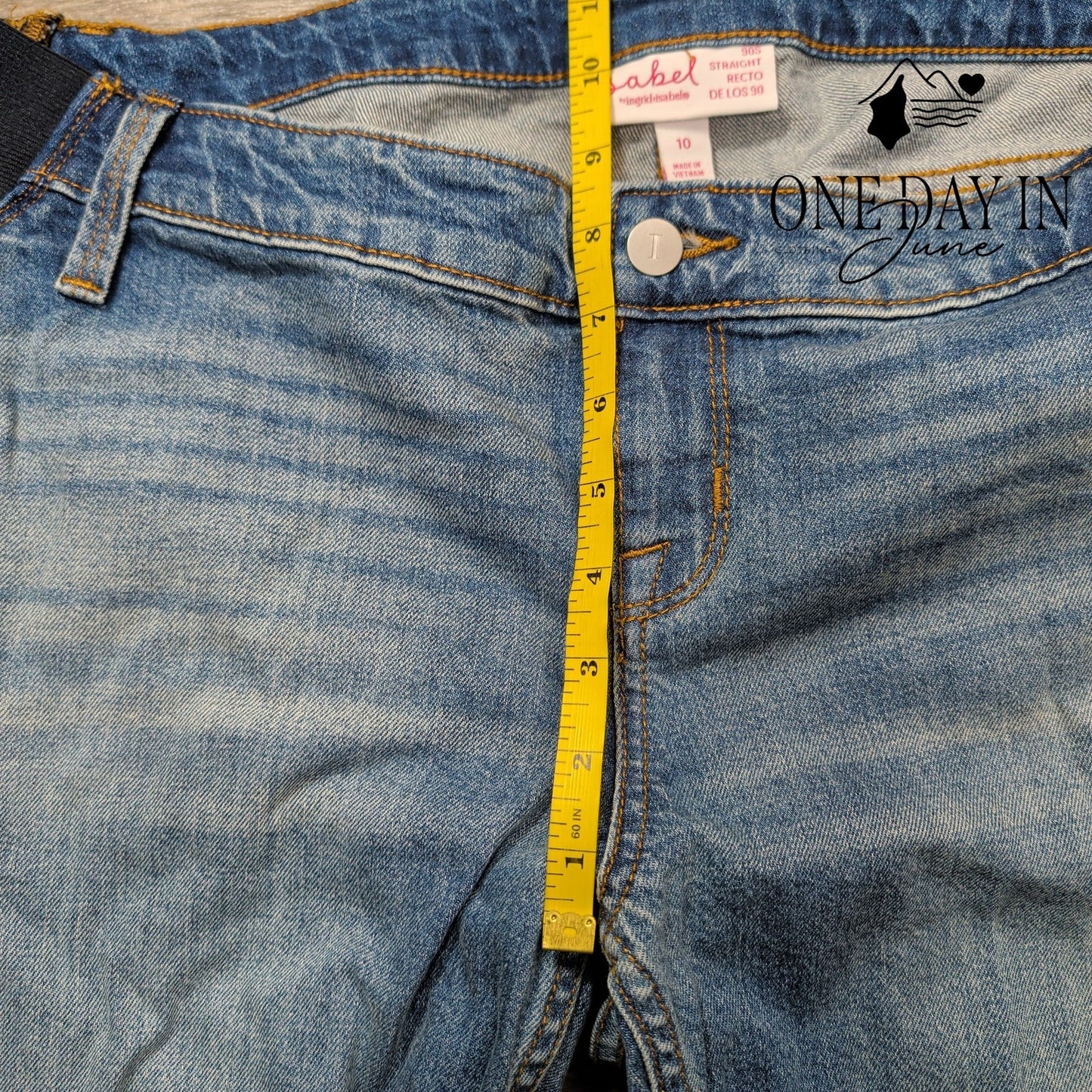 Isabel Maternity by Ingrid & Isabel Maternity STraight Leg Jeans Size 10