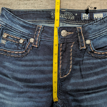 Miss Me Mid Rise Bootcut Jeans Size 2T (26)