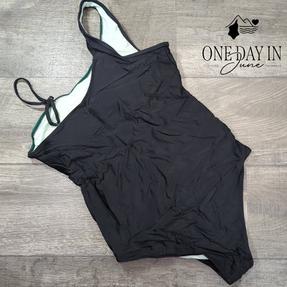 Charmo One Shoulder Cut Out One Piece Swimsuit Size XL