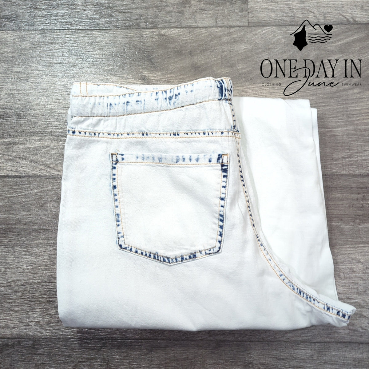 Splendid Wide Leg Crop Jeans White Acid Wash Drawstring NWT $168 Size S