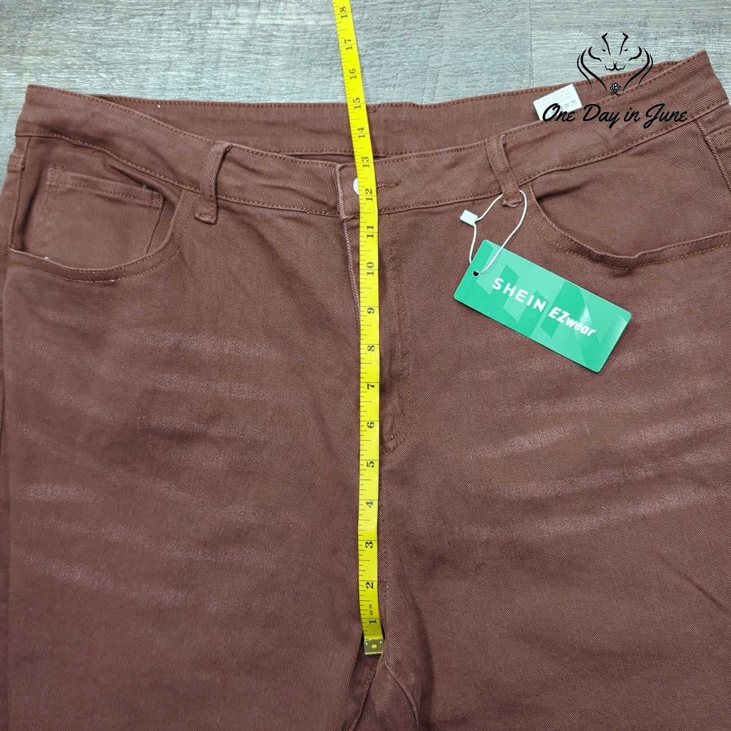 Shein Curvy Fit Boot Cut Jeans Size 4XL