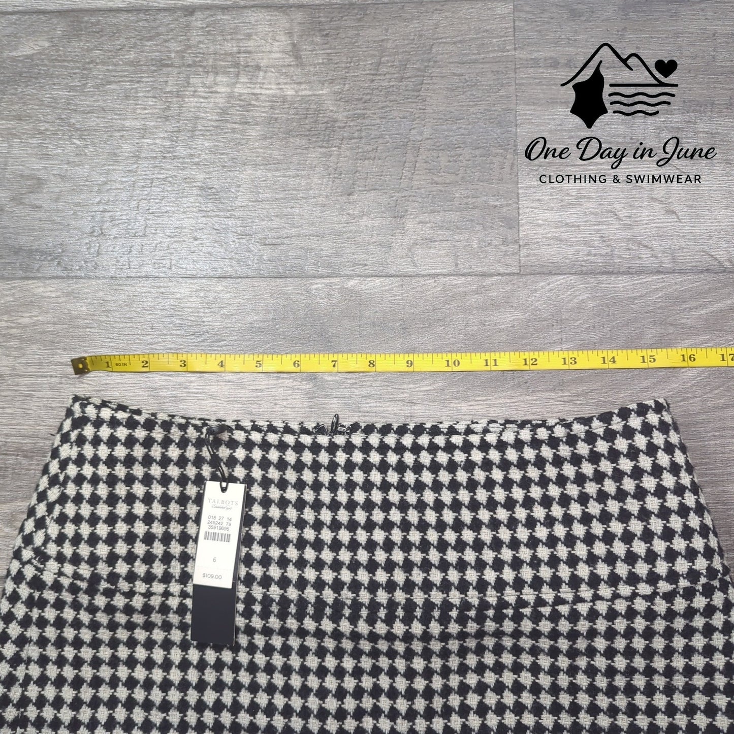 Talbots Wool Pencil Lined Skirt Size 6