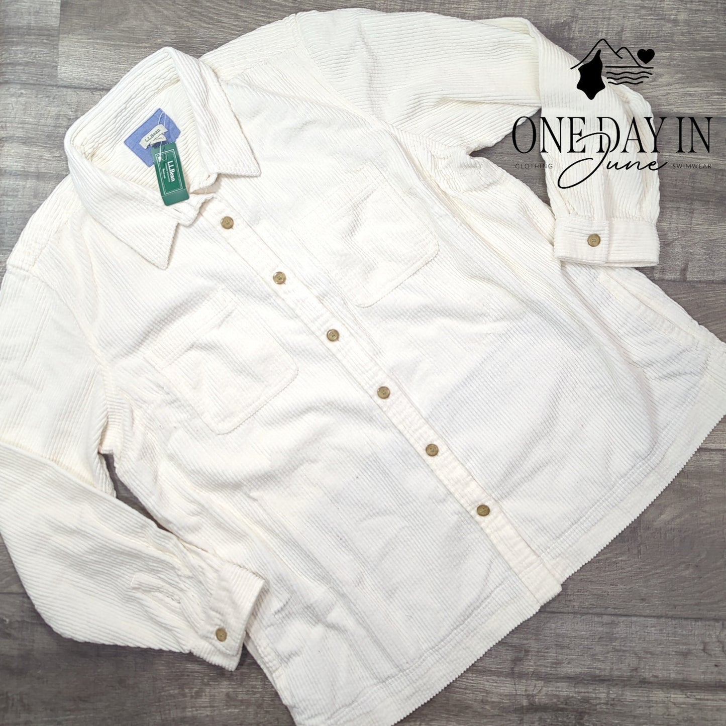 L.L.Bean Button Front Jacket Size 2X