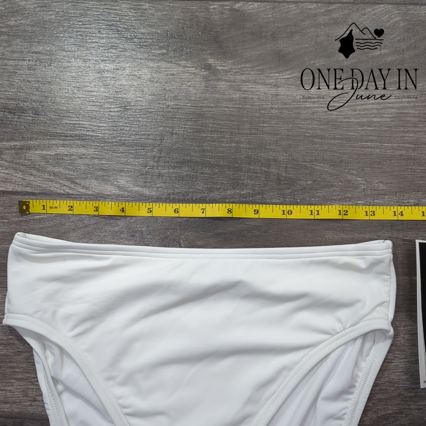 Carmen Marc Valvo Smooth Shaping Bikini Bottom Size L