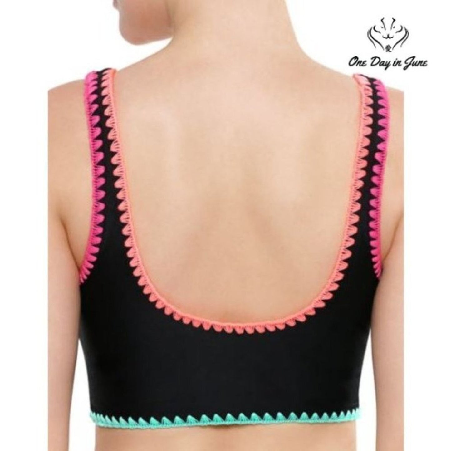 Arizona Jean Co. Juniors Bikini Top Size S