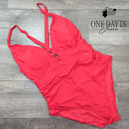 Yonique Plus Size One Piece Swimsuit Size 20W