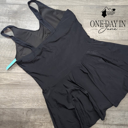 Yonique Plus Size Swimdress One Piece One Piece Swimsuit Size XXL