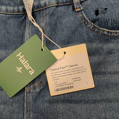 Halara Flex Denim Skinny Jeans Blue Stretch NWT Size S