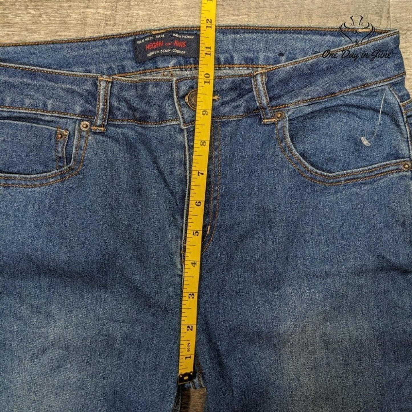 Megan Jeans Juniors Straight Leg Jeans Size 13