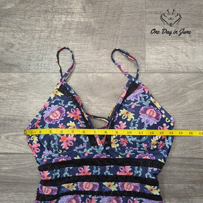 Urchics Plunge One Piece Swimsuit Size S