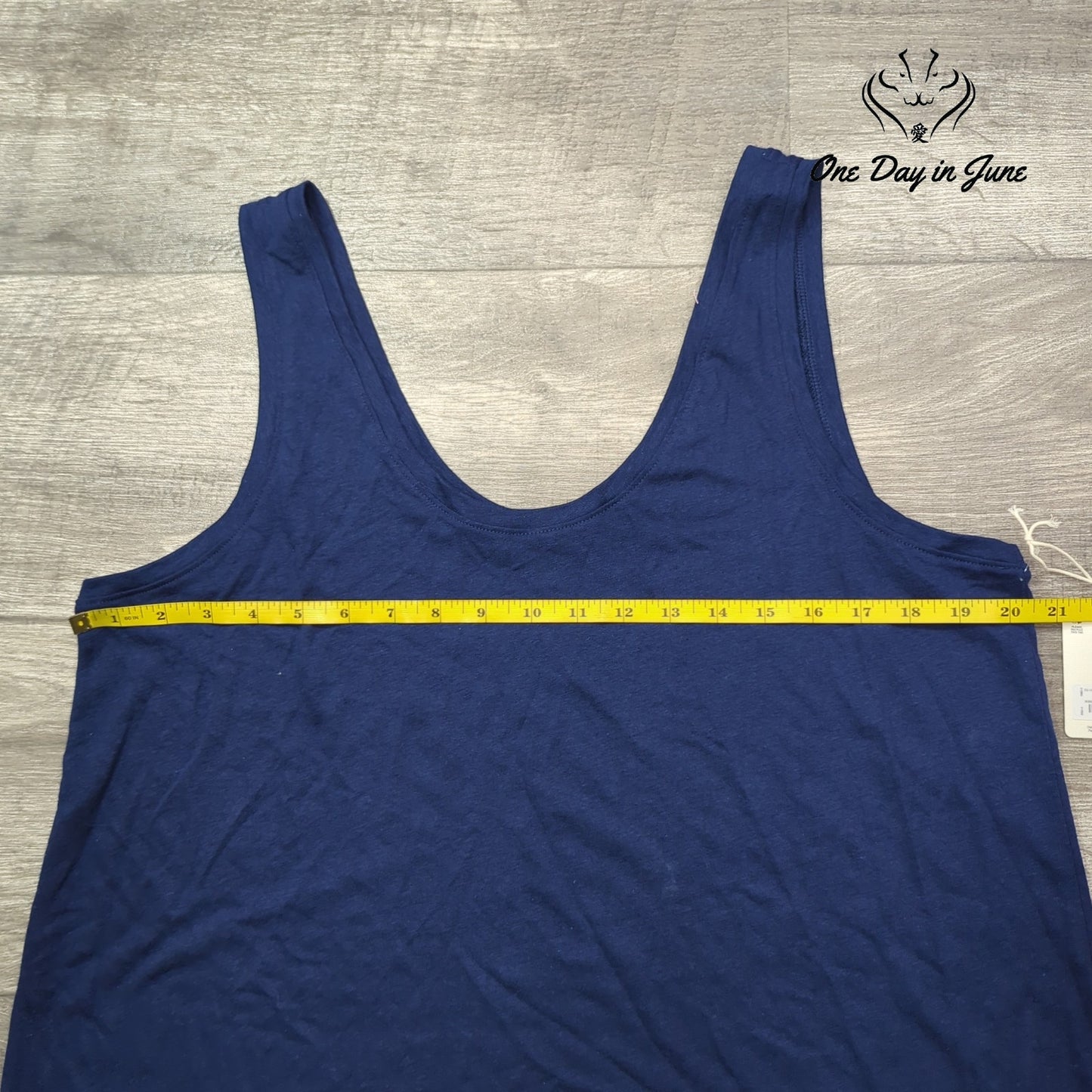 a.n.a Linen Scoop Neck Tank Top Size XL