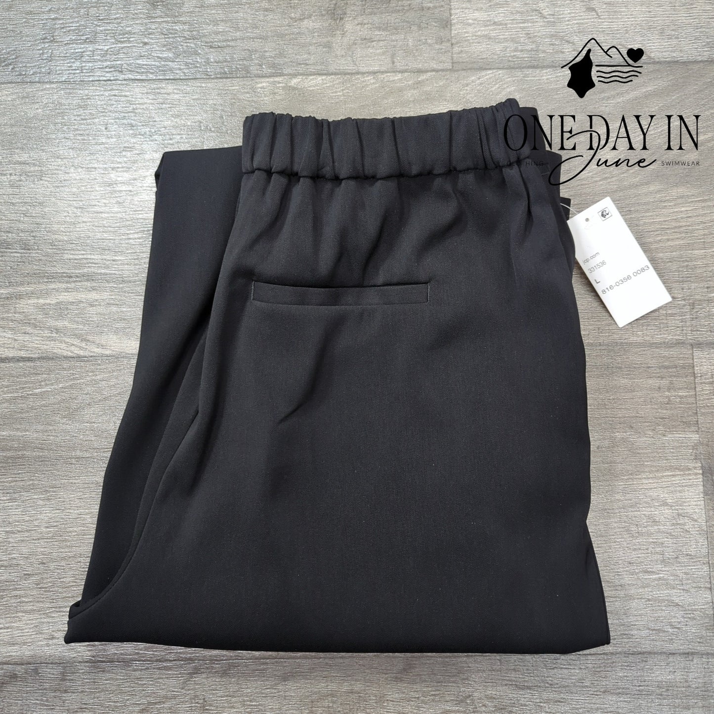 Worthington Wide Leg Crop Pants Size L