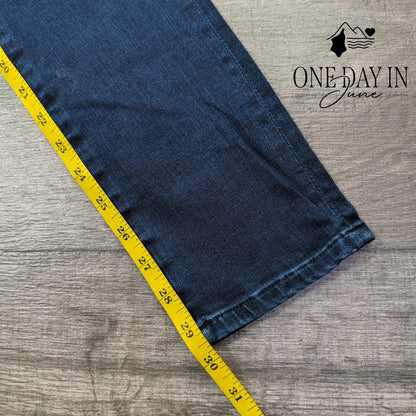 AG Adriano Goldschmied Straight Leg Jeans Dark Wash Women's NWT Size 4 (27)