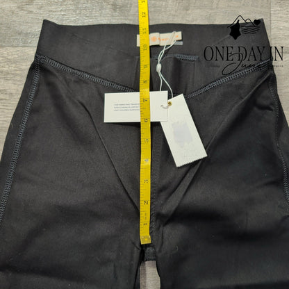 Tory Burch Pull On Skinny Pants Black Stretch Leggings NWT Size 2 (26)