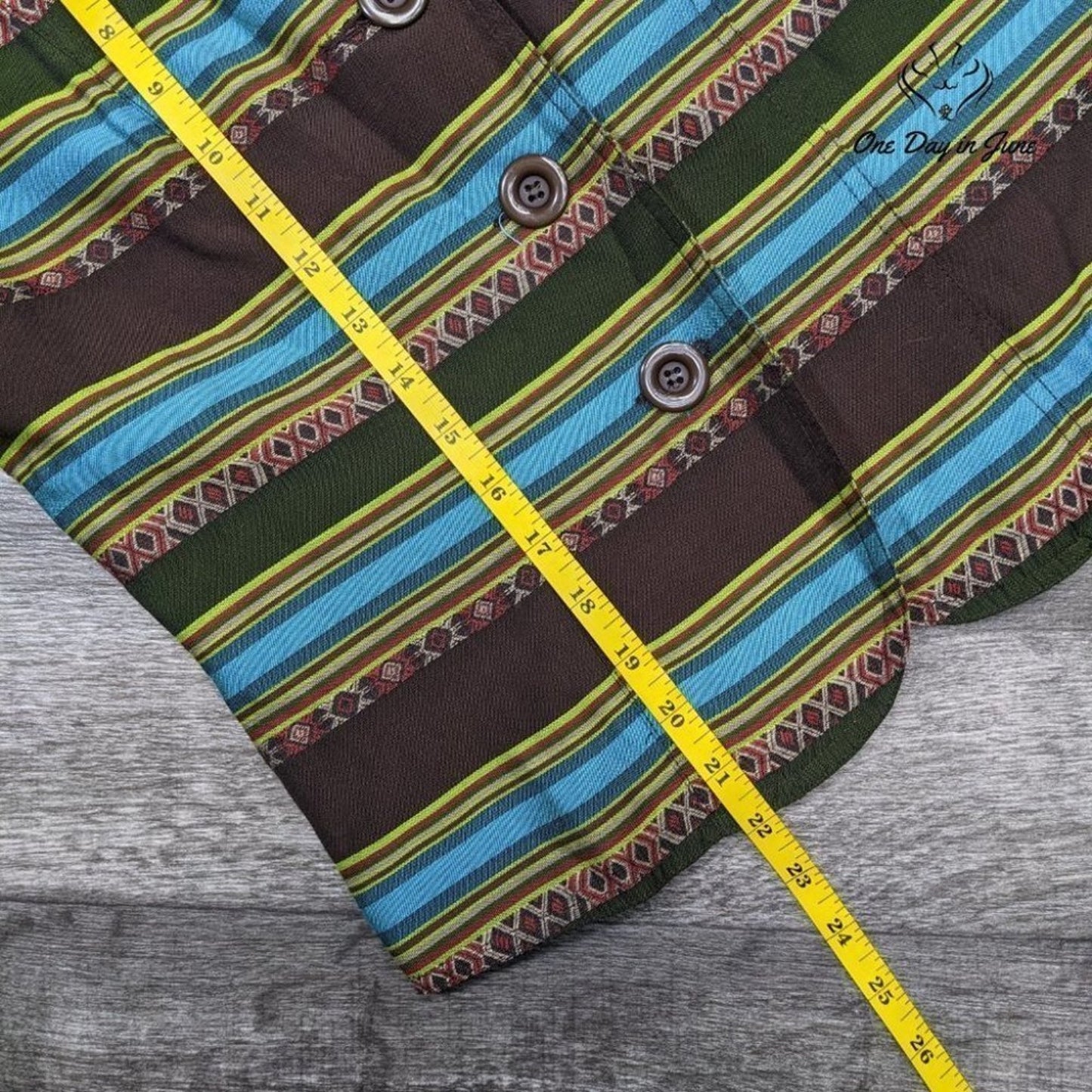 ELCC Petite Button Front Blazer Size PS