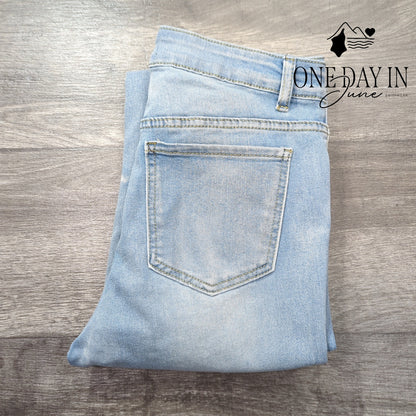 Between Us Juniors High Rise Crop Jeans Size 13