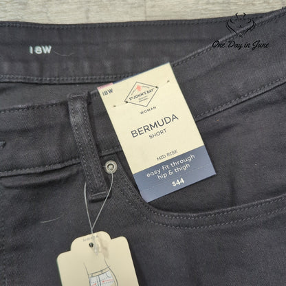 St. John's Bay Plus Size Bermuda Shorts Size 18W