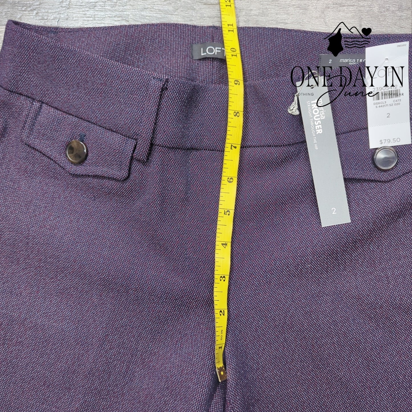 Loft Marisa Trouser Pants Size 2