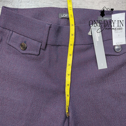 Loft Marisa Trouser Pants Size 2