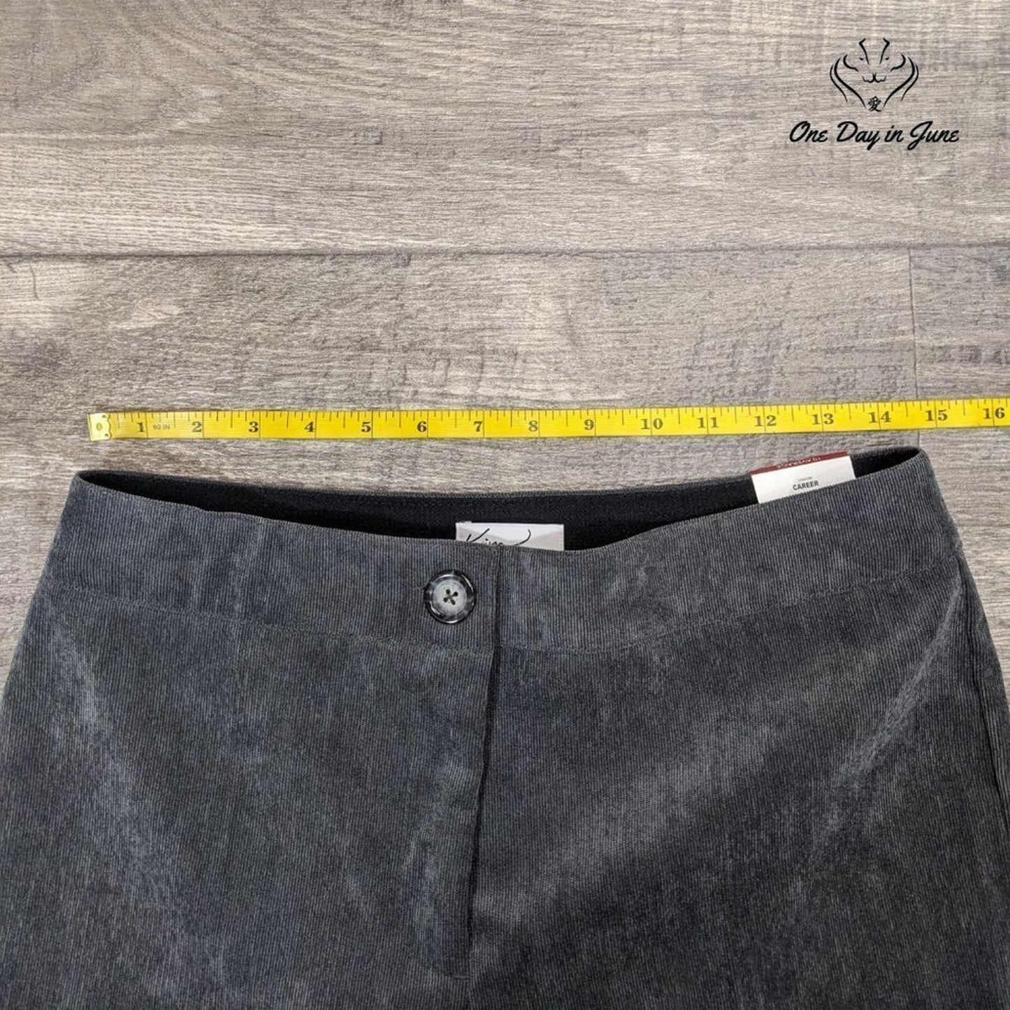 Kim Rogers Comfort Waist Corduroy Pants Size 10
