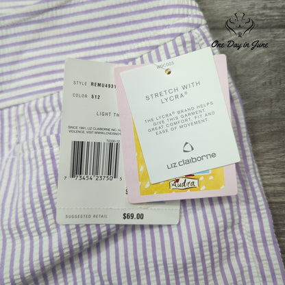 Liz Claiborne Audra Cropped Pants Size 12