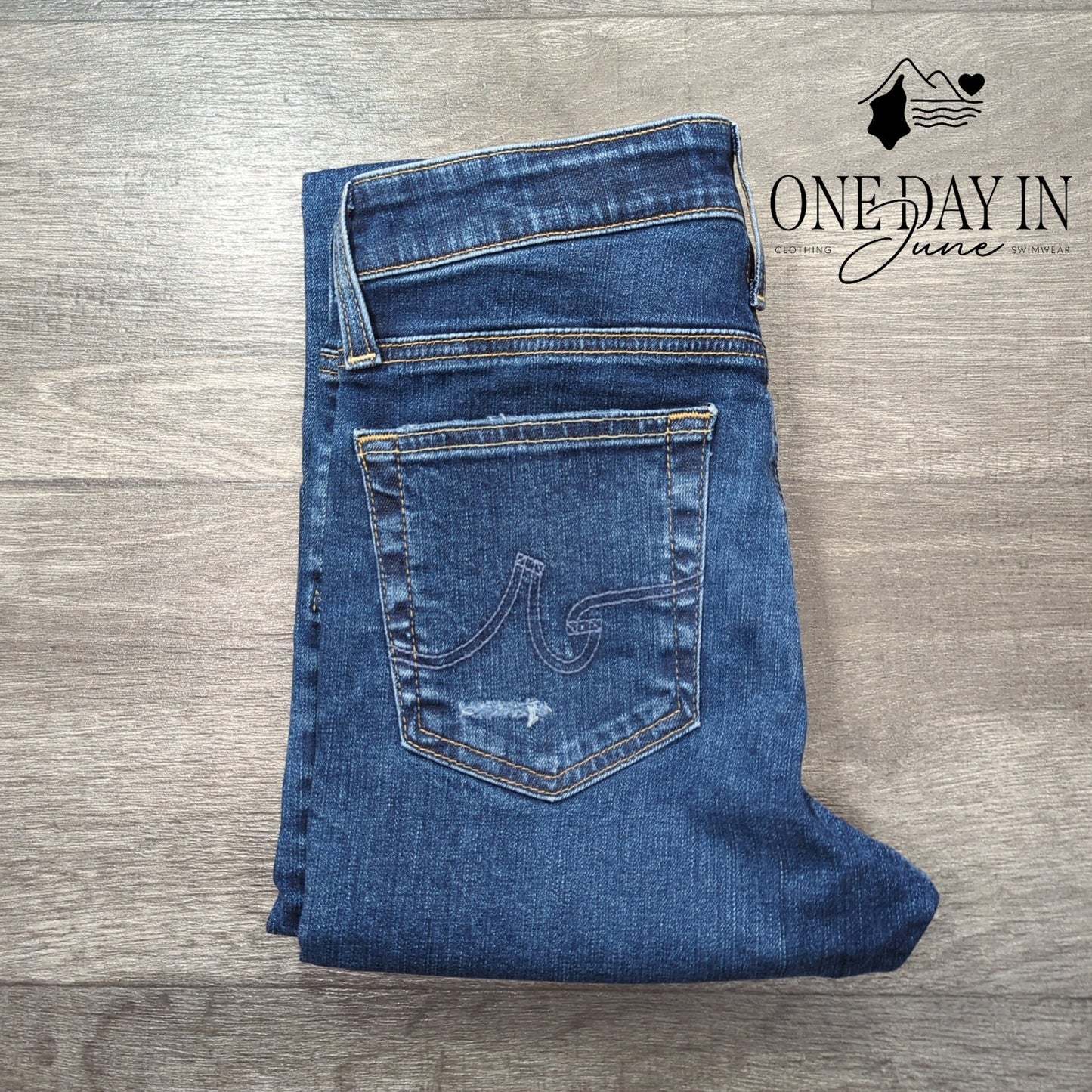 Adriano Goldschmied The Farrah Skinny Ankle Jeans Size 27 (4)