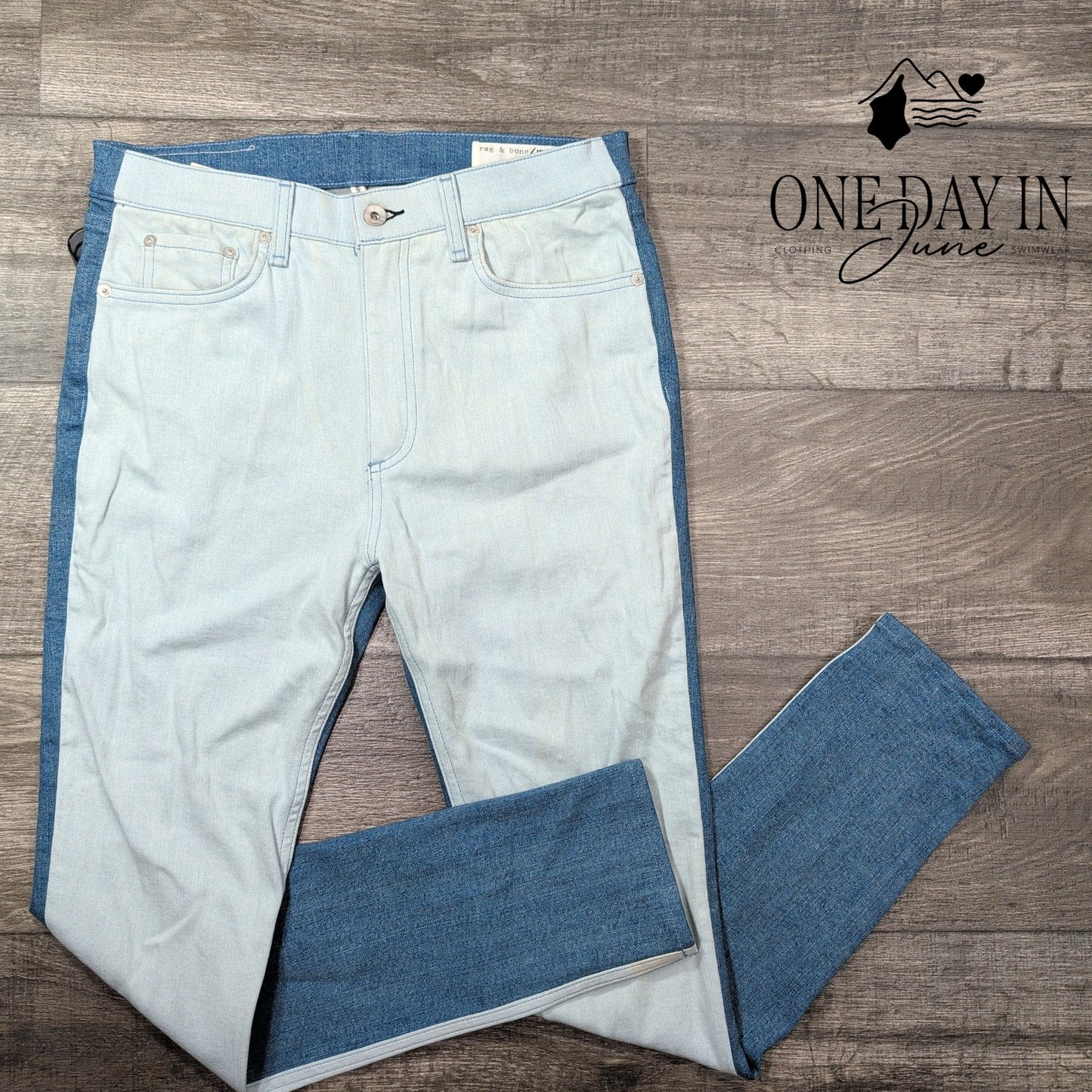 Rag & Bone High Rise Skinny Jeans Size 10 (30)
