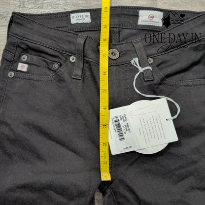AG Adriano Goldschmied B-Type 02 Jeans Night Slim Straight NWT $198 Size 00 (22)