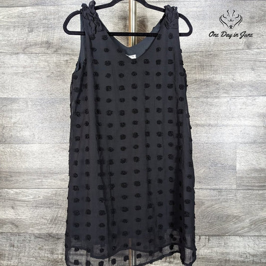 Hotouch Sleevless Sheer Lined Mini Dress Size S