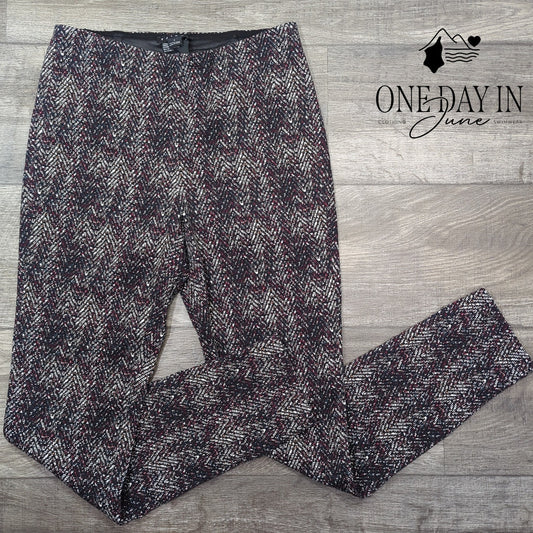 Tribal Pull On Ankle Pants Size S