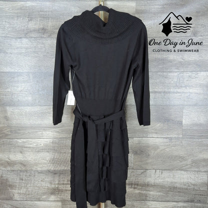 J Howard Cowl Neck Long Sleeve Sweater Dress Size L