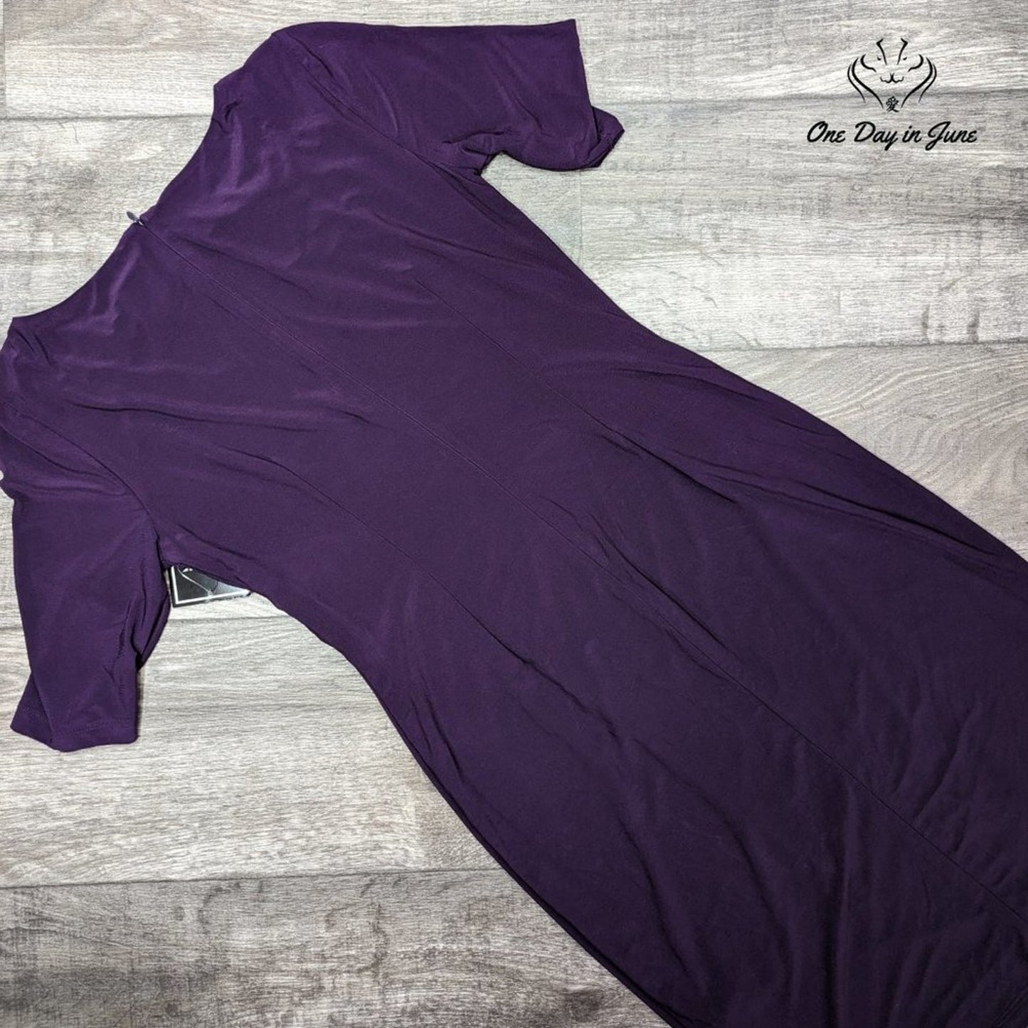 JH Short Sleeve Fit and Flare Dress Size 6