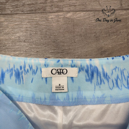 Cato Sheer Lined Maxi Skirt Size 8