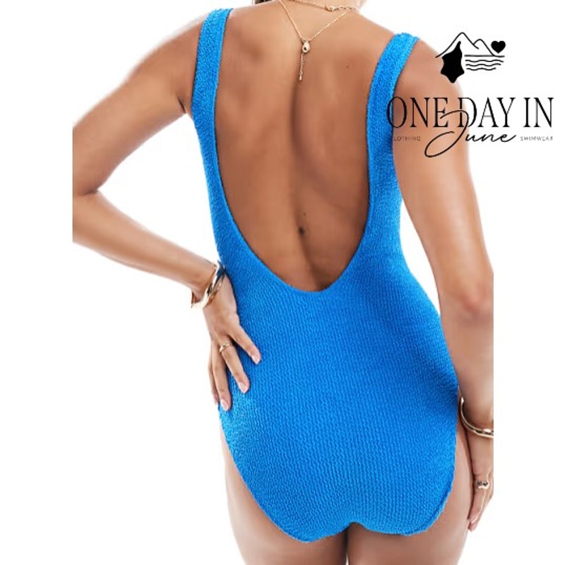 CharmLeaks Smocked One Piece Swimsuit Size S